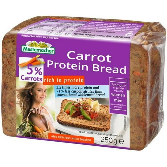 Mestemacher Carrot Protein Bread