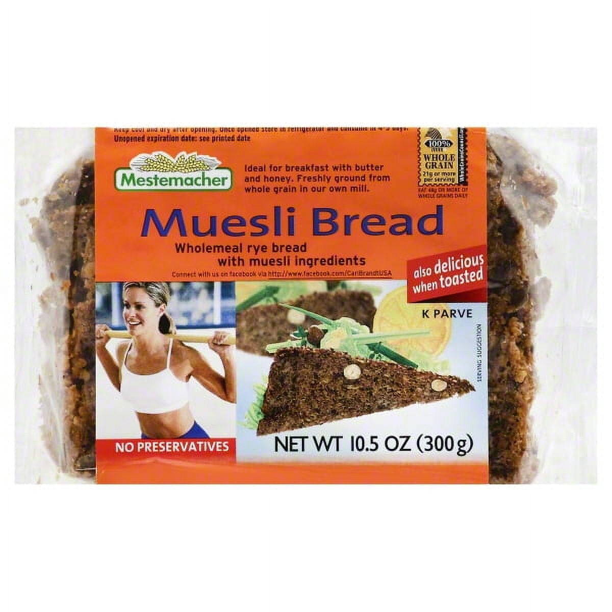 Mestemacher Müsli Bread