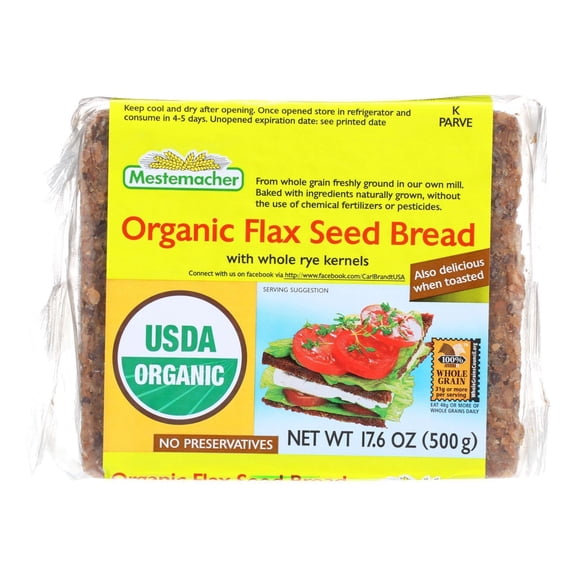 Mestemacher Mestemacher Bread, 17.6 oz