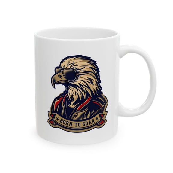 Mestic Eagle Ceramic Coffee Mug Wild Home Dr, Tea Cup.jpg