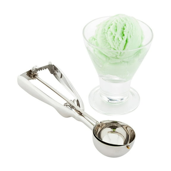 Met Lux 1.2 oz Silver Stainless Steel #30 Ice Cream Scoop - 1 count box