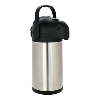 Seattle’s Best Peacock Vacuum Bottle Co Thermos Coffee Dispenser Air Pump  Pot