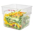 Met Lux 6 Quart Bucket, 1 Square Marinating Container With Volume
