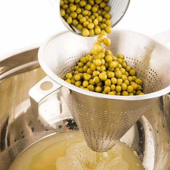 Met Lux Stainless Steel China Cap Coarse Strainer - 11 3/4" - 1 count box