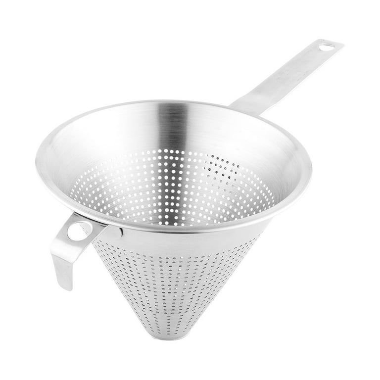 Met Lux Stainless Steel China Cap Coarse Strainer - 14 3/4 - 1 count box
