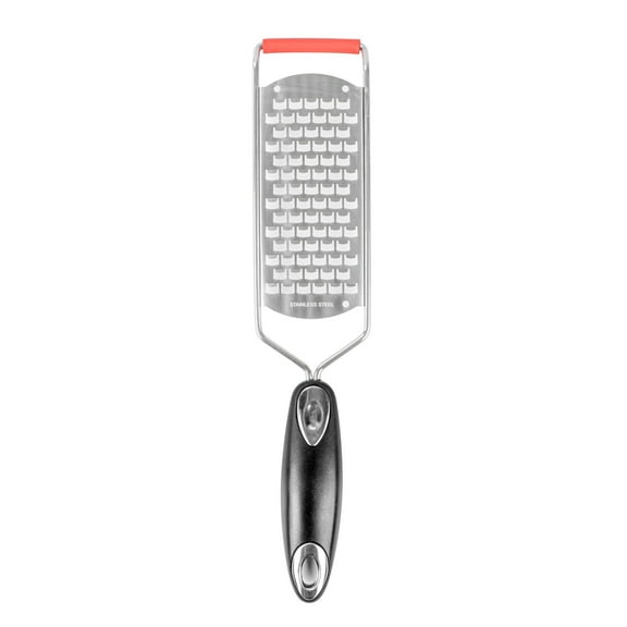 Met Lux Stainless Steel Fine Grater - with Plastic Handle - 12" - 1 count box