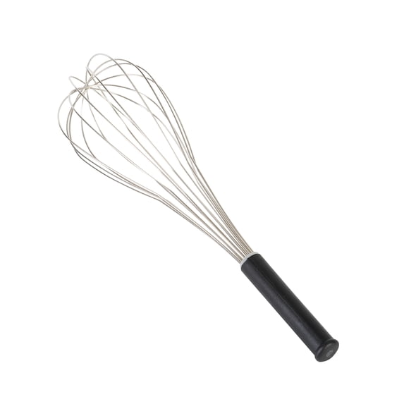 Met Lux Stainless Steel Piano Whisk - with Plastic Comfort Handle - 18" - 1 count box