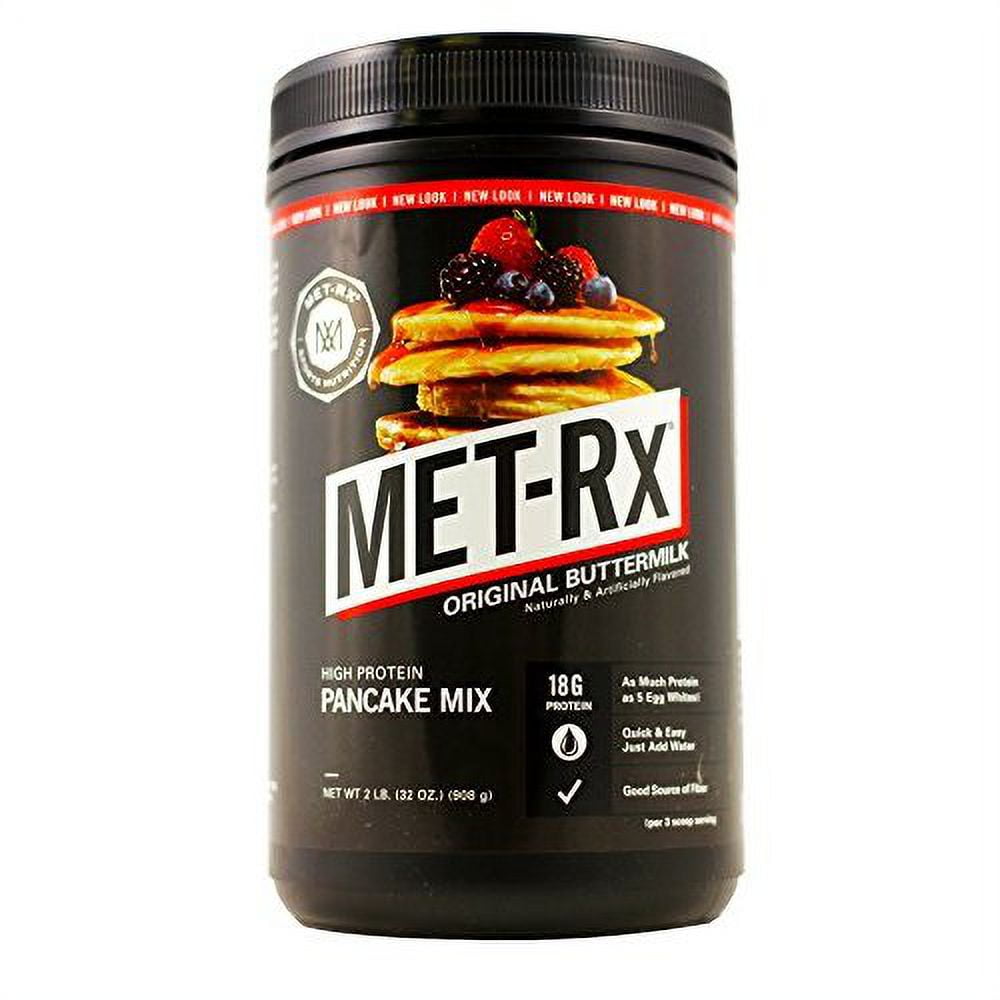 MetRx High Protein Pancake Mix Original Buttermilk 32 Oz
