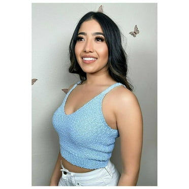"Met You" Crop Top B-4