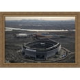 thumbnail image 1 of MetLife Stadium 40x28 Large Gold Ornate Wood Framed Canvas Art - Home of the New York Giants and Jets, 1 of 2
