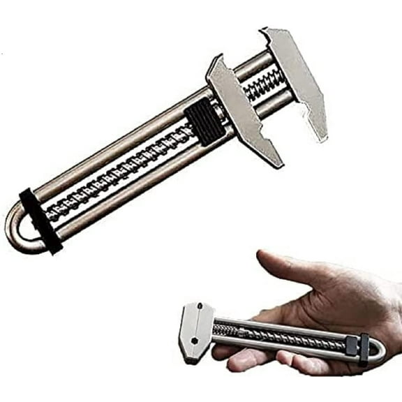 MetMo Grip Multifunctional Wrench, Creative Adjustable Wrench, Portable Outdoor Camping and Hiking Tools, Cycling Machine Repair