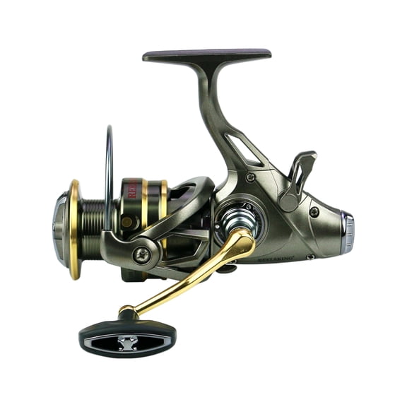 Meta 20KG towing Ahead/Post Double Brake Smooth Casting Reel High Speed Sea Bass Fishing Reel Gear ratio 5.5:1 Left/Right Hand