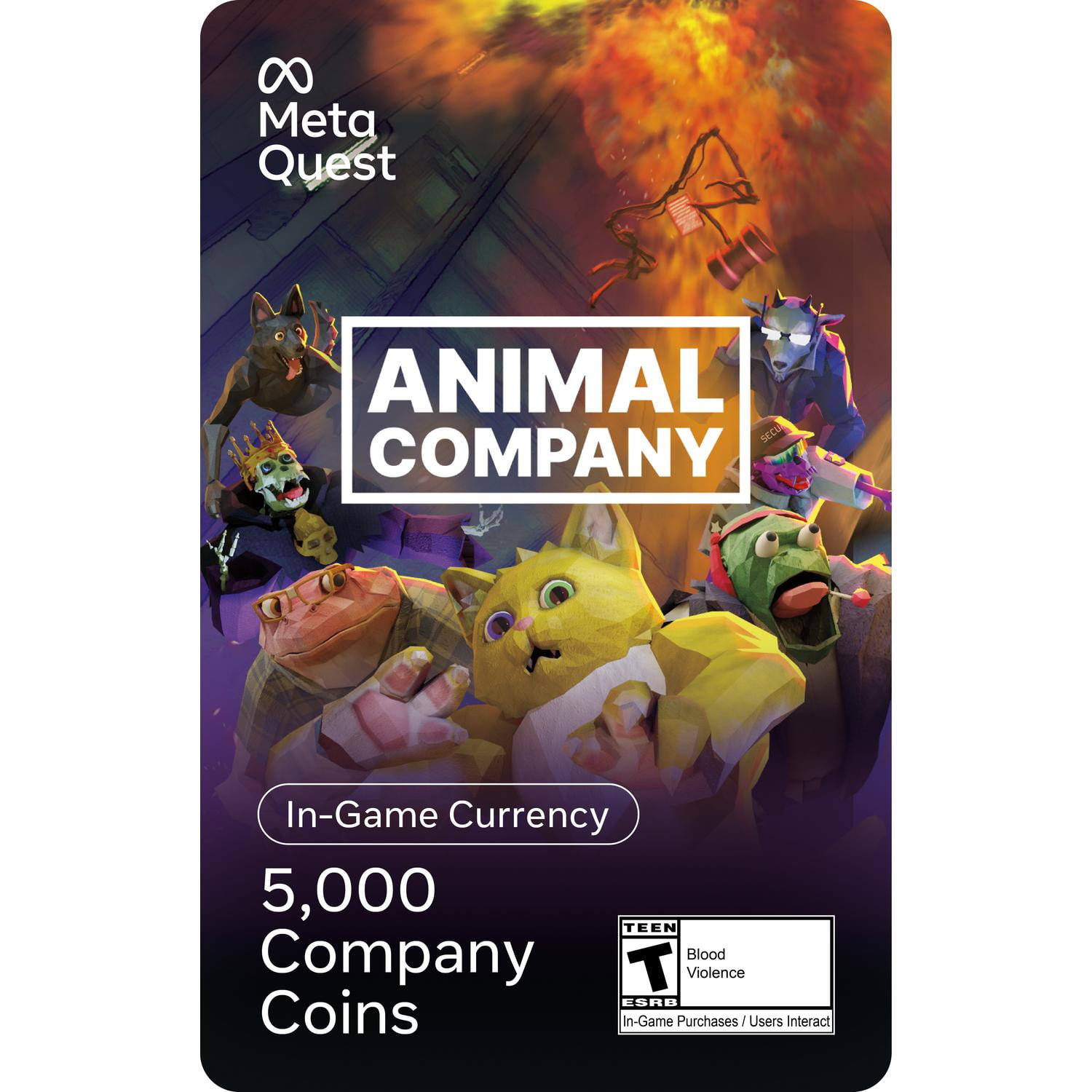 Meta Animal Company 5K Company Coins [Digital] - Walmart.com