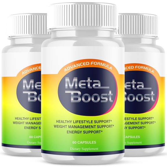 Meta Boost Advanced Formula Pills Supporting Energy and Healthy Lifestyle MetaBoost 180 Capsules
