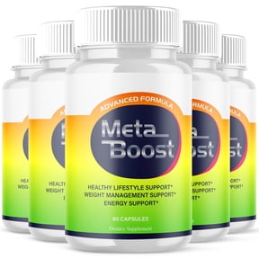 Meta Boost Advanced Formula Pills Supporting Energy and Healthy Lifestyle MetaBoost 300 Capsules