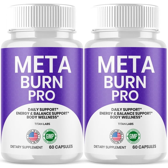 Meta Burn Pro Advanced Formula Pills Supporting Your Active Lifesyle Naturally MetaBurn Pro 120 Capsules