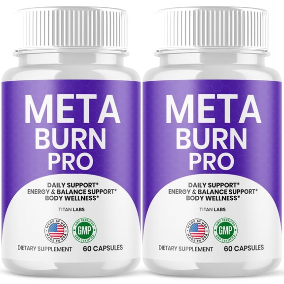 Meta Burn Pro Advanced Formula Pills Supporting Your Active Lifesyle Naturally MetaBurn Pro 120 Capsules