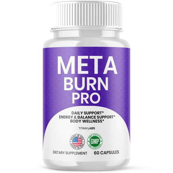 Meta Burn Pro Advanced Formula Pills Supporting Your Active Lifesyle Naturally MetaBurn Pro 60 Capsules