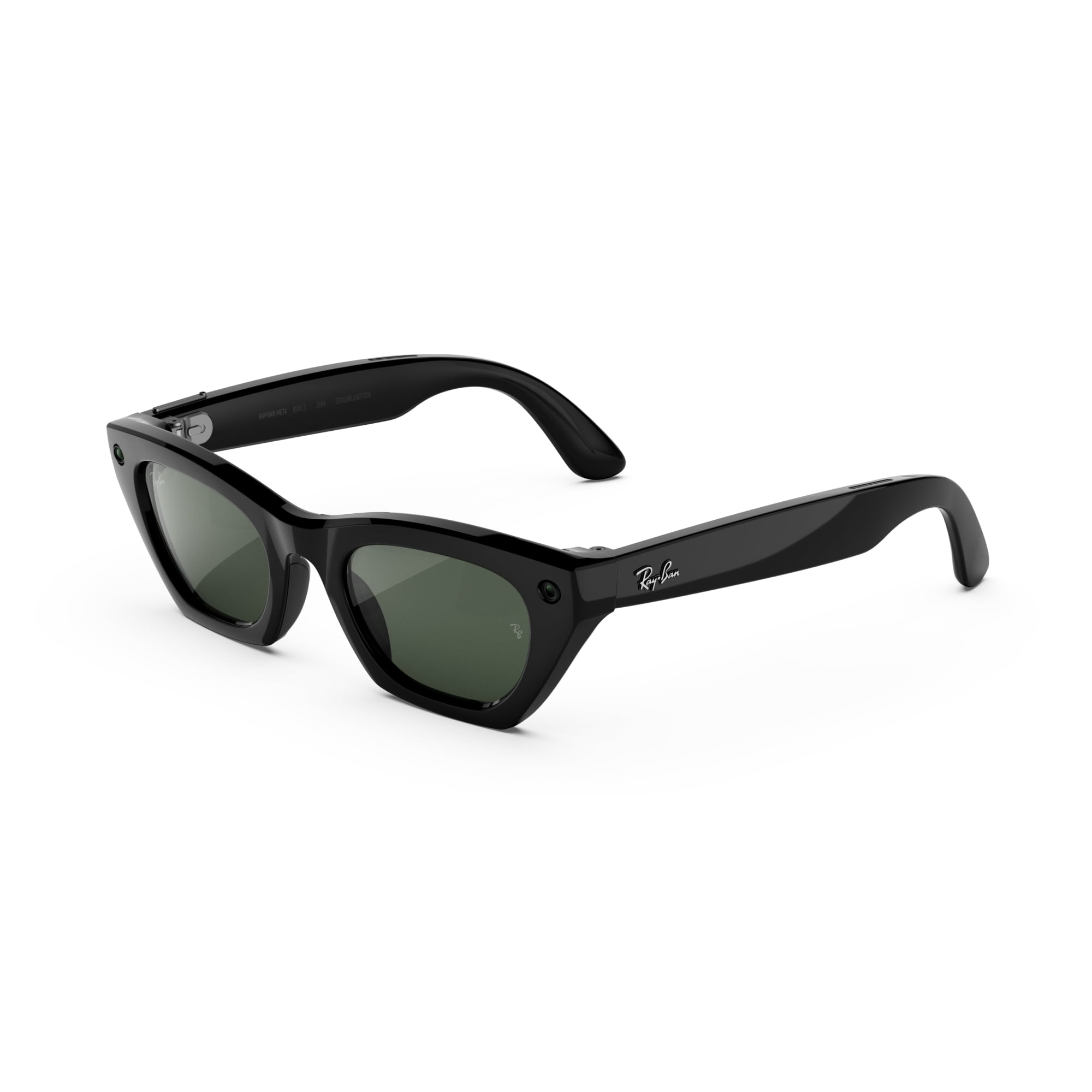 Ray-Ban Meta (Gen 3) Zena, Shiny Black, Transitions Graphite Green Lenses