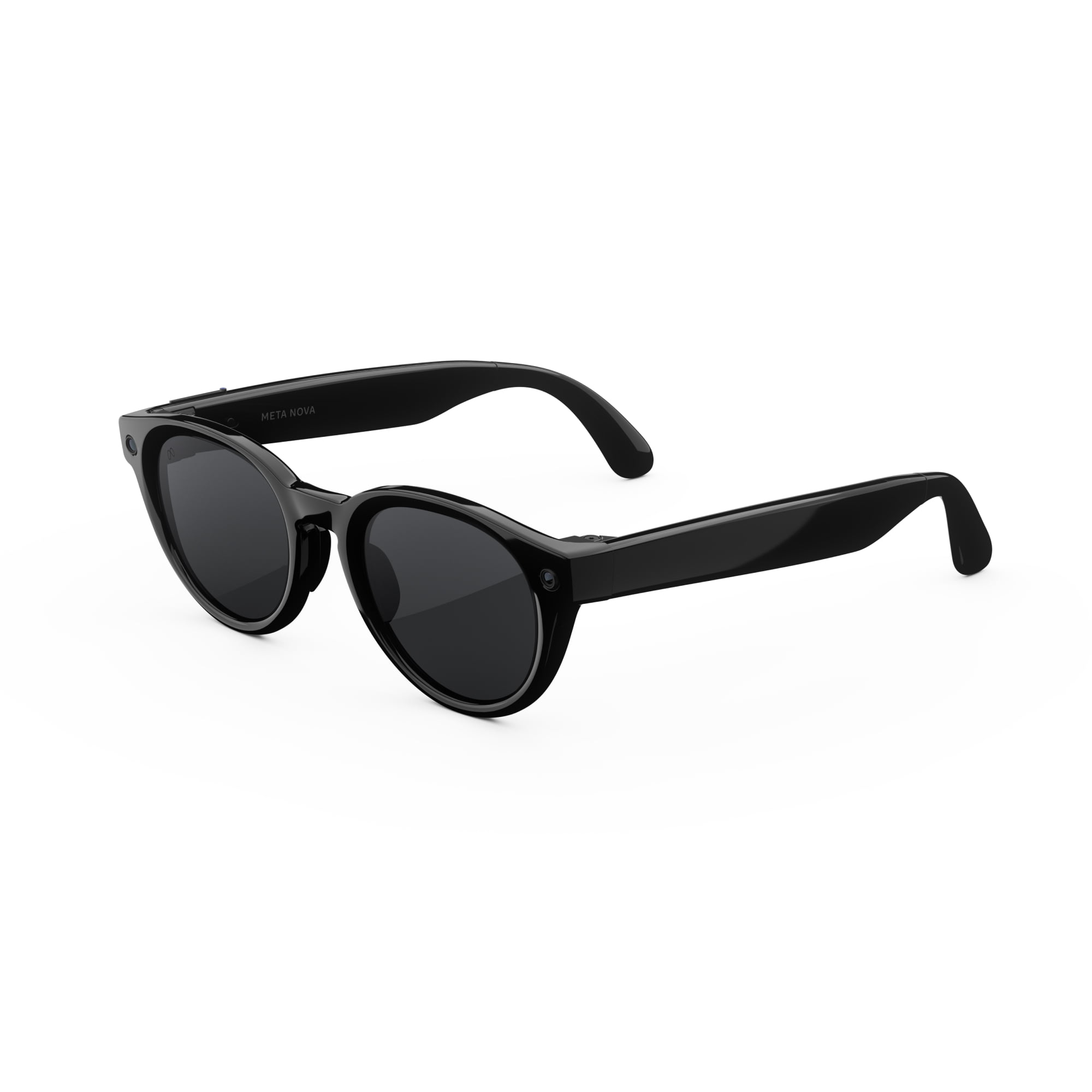 Meta Glasses, Nova Small AI Glasses, Classic Black, Polarized Grey Lenses
