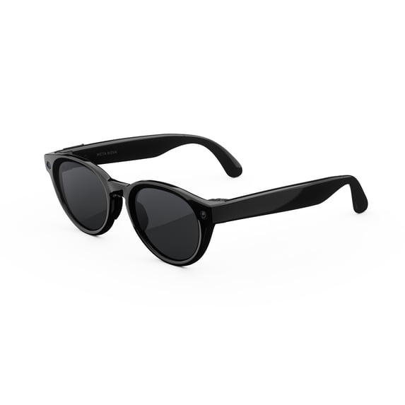 Meta Glasses, Nova Small AI Glasses, Classic Black, Polarized Grey Lenses