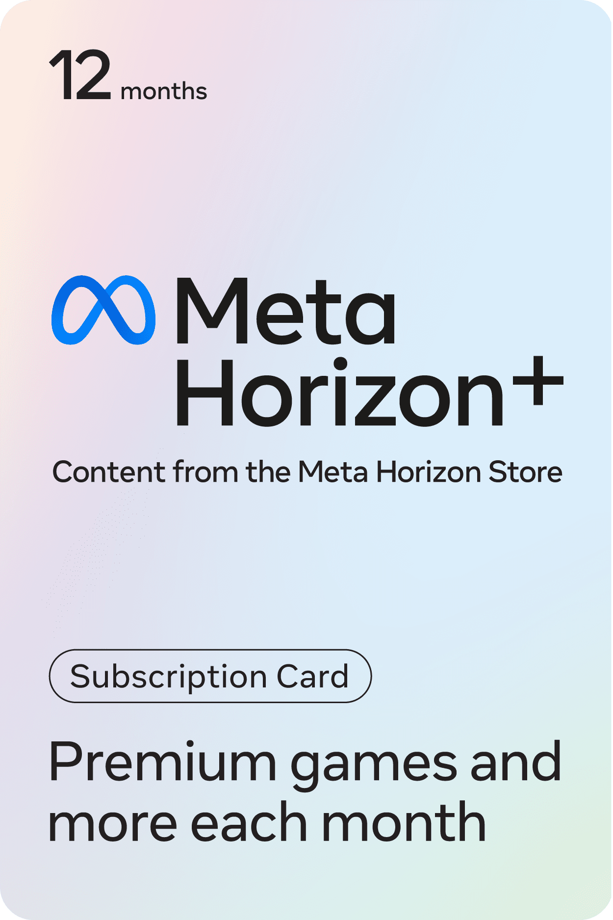 Meta Horizon+ 12 Month Subscription [Digital] - Walmart.com