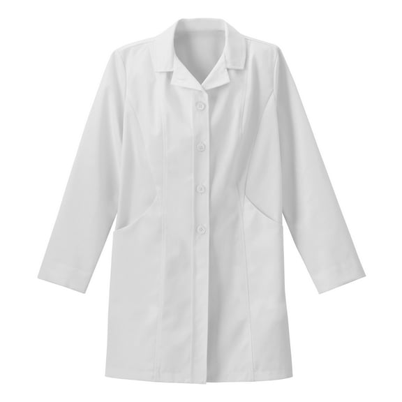 Meta Pro Ladies Labcoat 34" Stretch White 10