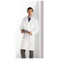 thumbnail image 1 of Meta Mens 40" Cotton Knot Button iPad Labcoat, Style 762, 1 of 4