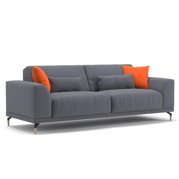 Meta Modern Sofa with 4 Pillow Set