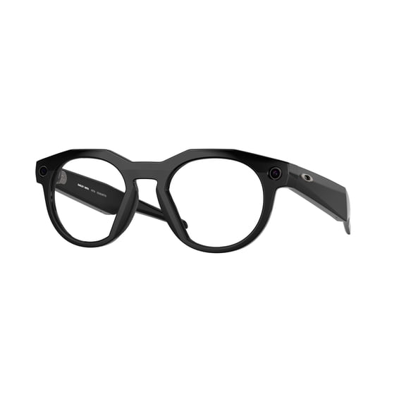 Oakley Unisex Size 51 Meta HSTN Smart Glasses, Black/Transitions Amethyst