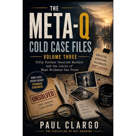 The Meta-Q Cold Case Files THE META-Q COLD CASE FILES Volume Three: Fifty Further Unsolved Deaths and What a Century of Cases Has Taught Us to Look, Book 3, (Paperback)
