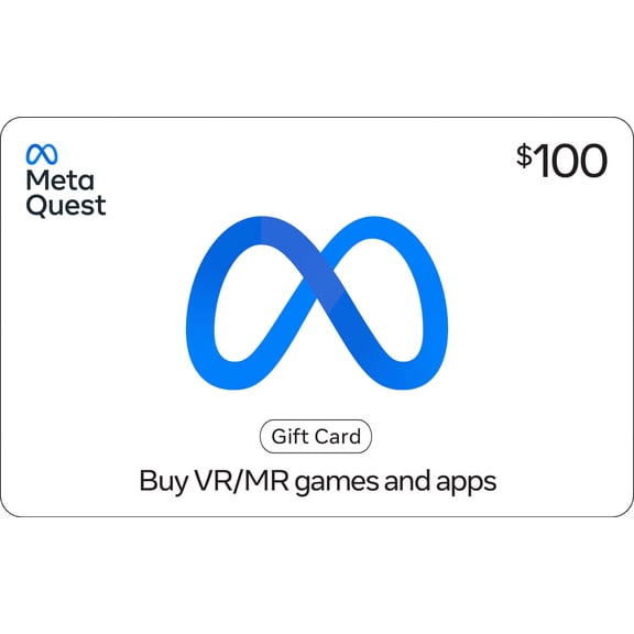 Meta Quest $100 Digital Gift Card - For Apps, Games, Experiences