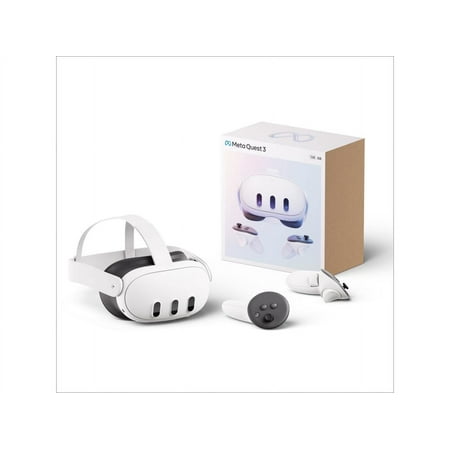 Meta - Quest 3 Breakthrough Mixed Reality - 128GB - White