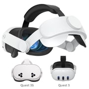 Meta Quest 3/3s Adjustable Elite Strap Replacement for Enhanced Comfort Support and Gaming Immersion in VR, Head Strap Compatible with Meta Quest 3/3s Accessories