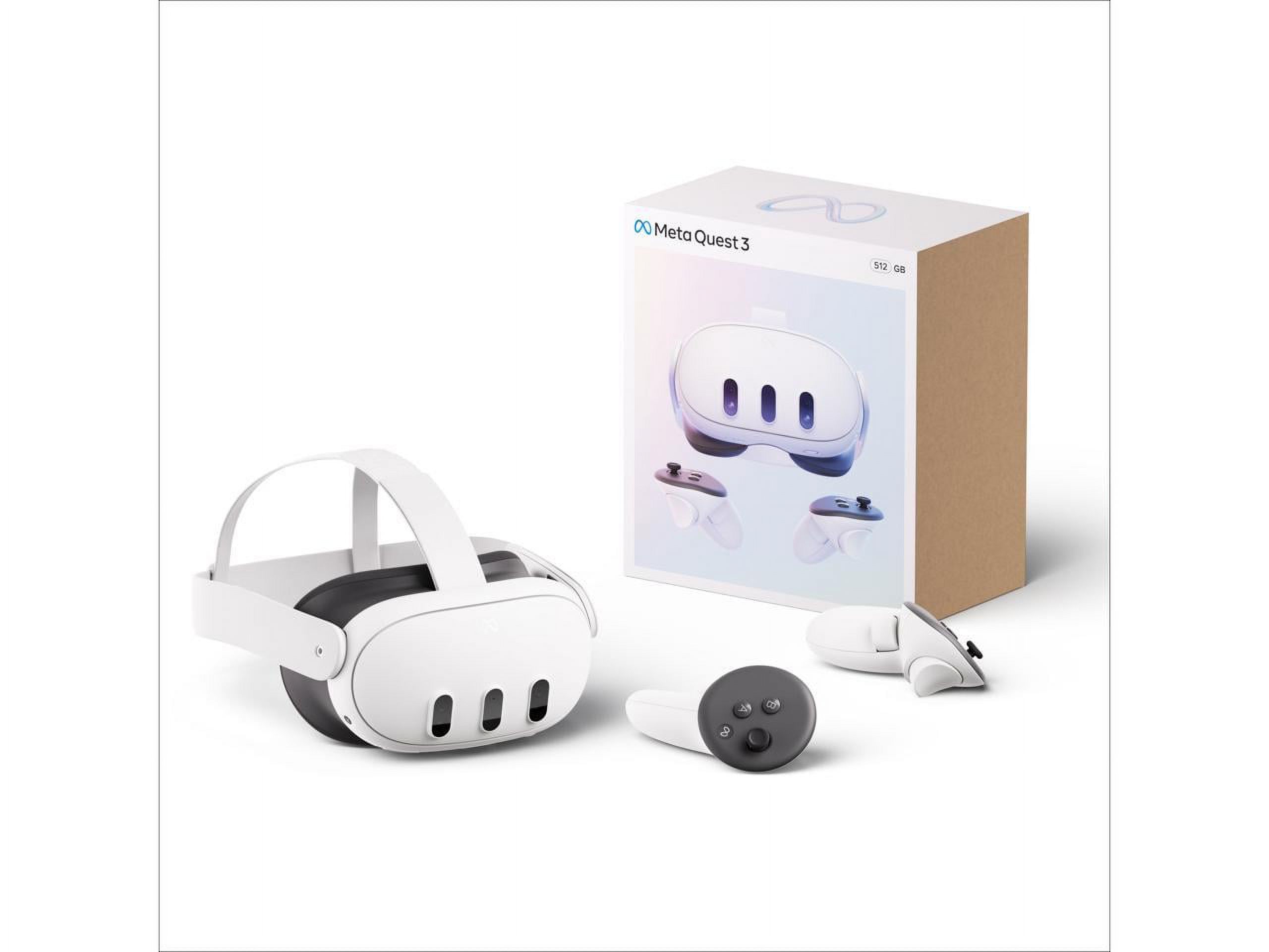 Meta Quest 3 - 512GB — Breakthrough Mixed Reality — Powerful 