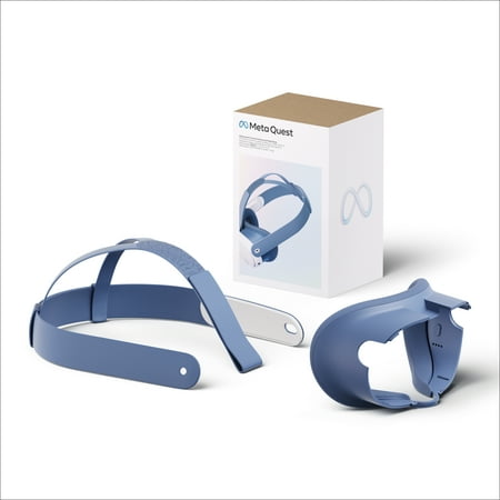 Meta - Quest 3 Facial Interface & Head Strap - Elemental Blue