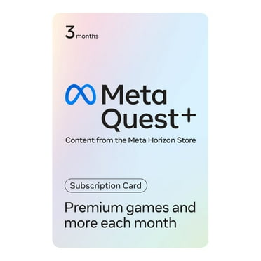 Meta Quest  3 Months Subscription eGift Card [Digital]