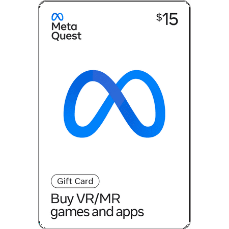 $15- Meta Quest Gift Card [Digital]
