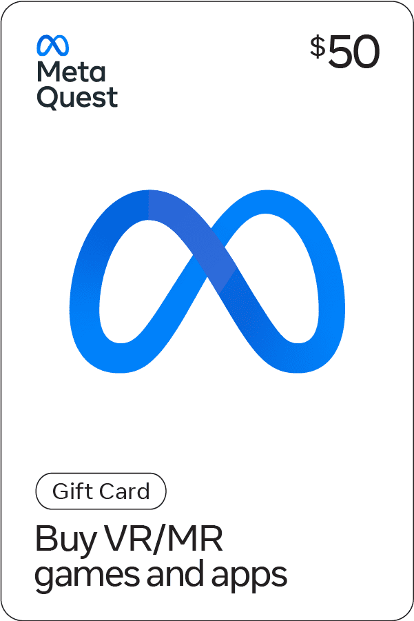 Meta Quest $50 Gift Card [Physical]