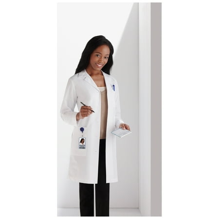 Meta Womens 37" Long Labcoat, Style 161
