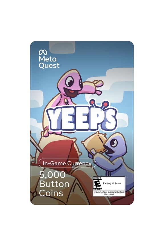 Yeeps Hide and Seek 5000 Button Coins [Digital]