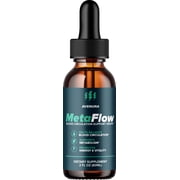 MetaFlow Liquid Drops   Meta Flow Drops Advanced Formula Natural Blend Healthy Organic Support, 1 Pack, 1 Month Supply
