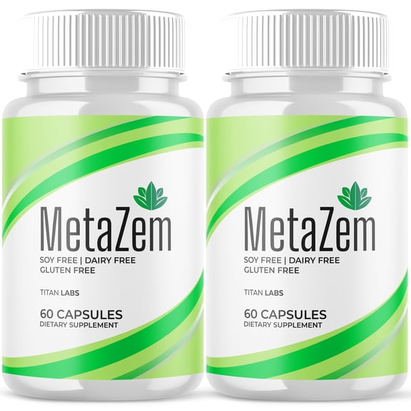 MetaZem Advanced Formula Pills Supporting Your Active Lifesyle Naturally Meta Zem 120 Capsules