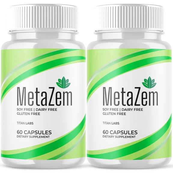 MetaZem Advanced Formula Pills Supporting Your Active Lifesyle Naturally Meta Zem 120 Capsules