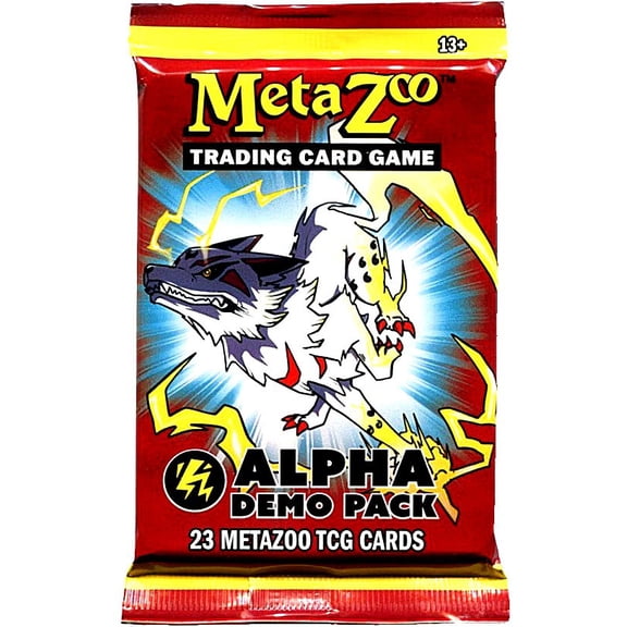 MetaZoo Alpha LIGHTNING Demo Deck Pack (23 Cards)