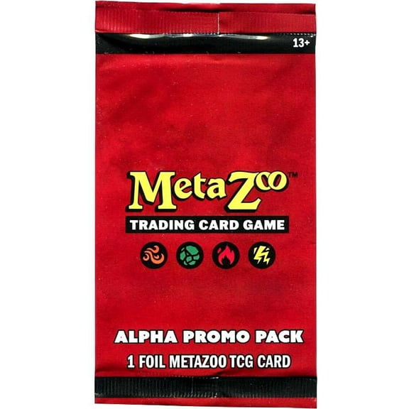 MetaZoo Alpha Single Card Promo Pack (1 RANDOM Foil Card!)