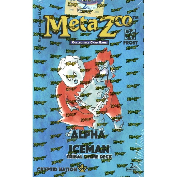 MetaZoo Cryptid Nation Base Set Alpha Iceman Release Event Box (2nd Edition)