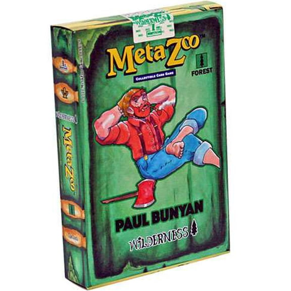 MetaZoo Wilderness Tribal Theme Deck - Paul Bunyan New