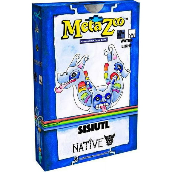 MetaZoo Cryptid Nation Native Sisiutl Theme Deck (1st Edition)