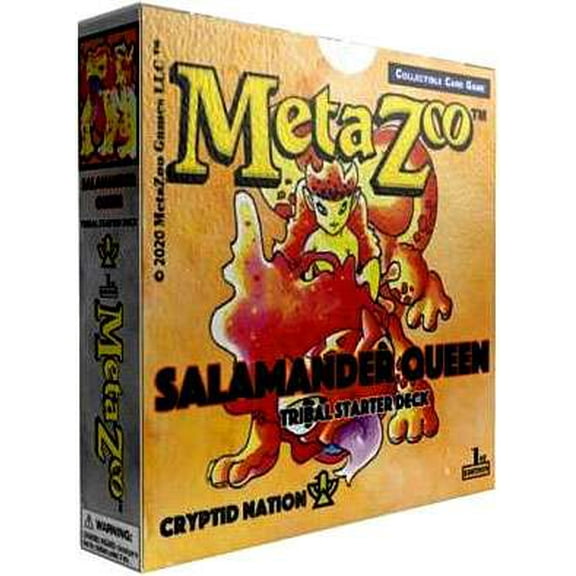 MetaZoo Cryptid Nation Salamander Queen Tribal Theme Deck